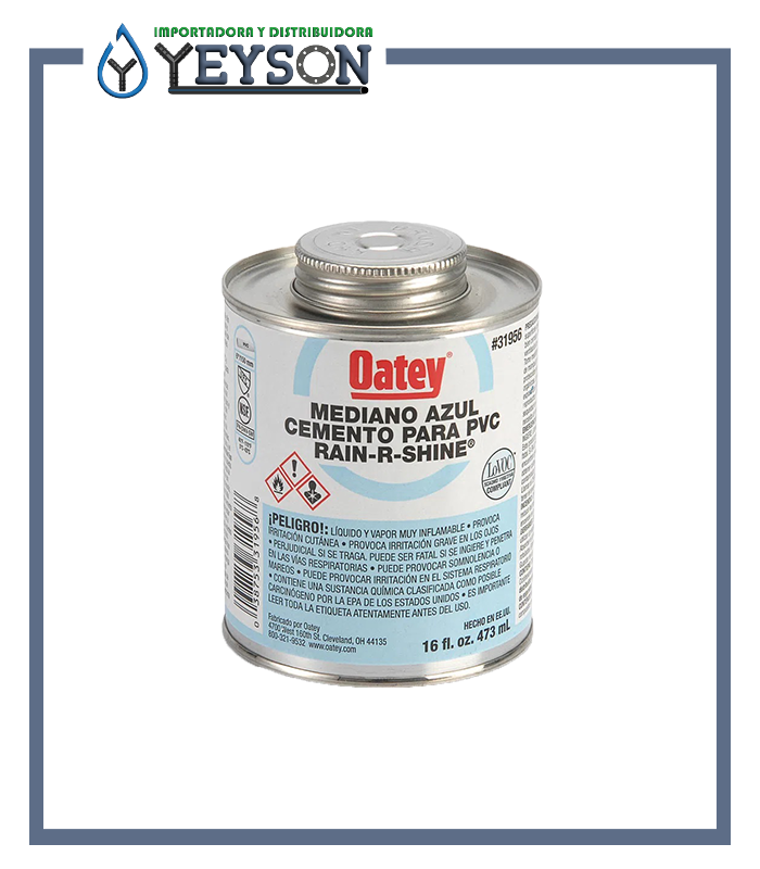 Pegamento azul Oatey